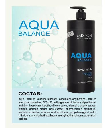 MIXTON Professional Women's shampoo for hair 1000 ml - Buy Online on GoSupps.com