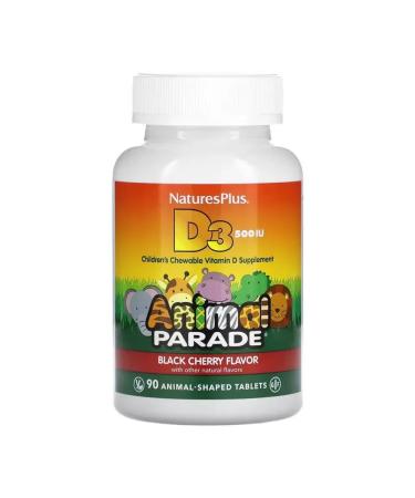 NaturesPlus Vitamin D3 for children 90 tablets