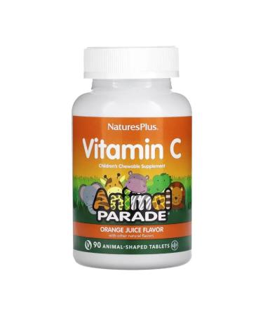 NaturesPlus Vitamin C for children taste Orange