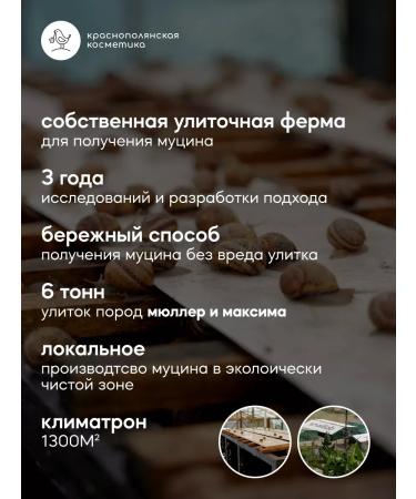 KRASNOPOLYANSKAYA COSMETICS SNALLAB MIX No. 1 set - Buy Online on GoSupps.com