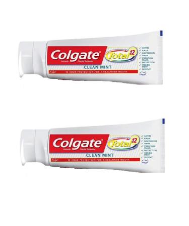 COLGATE Tooth paste Total 12 mint 125 ml 2 pcs