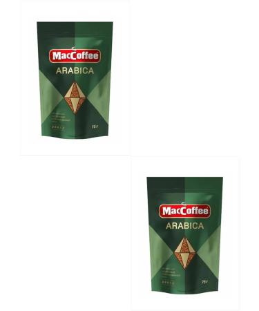MacCoffee Arabica soluble coffee sublimated 75 g 2 pcs