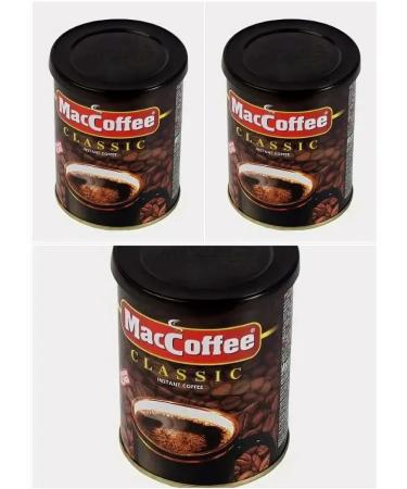 MacCoffee Classic coffee soluble 100 g 3 cans