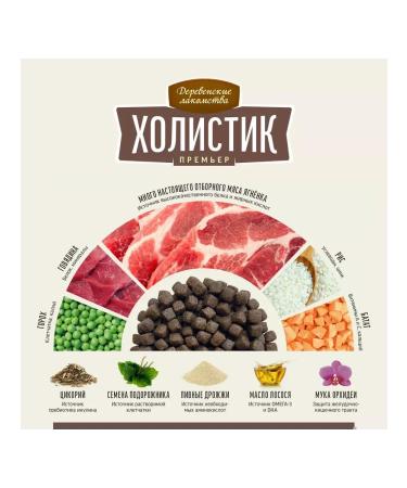 Country delicacies Holistic Premier. Lamb with rice for mini-rock 7 kg - Buy Online on GoSupps.com