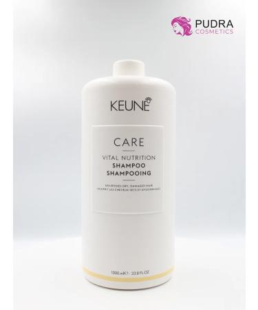 KEUNE Vital Nutrition dry hair shampoo 1000 ml - Buy Online on GoSupps.com
