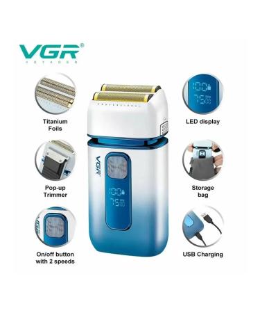 VGR Professional Electric Britter Shever Timmer - Buy Online on GoSupps.com