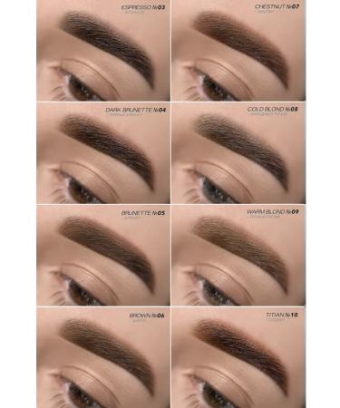 oxwe 4 dark brunette Pigment for PM eyebrows 5 ml - Buy Online on GoSupps.com