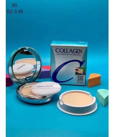 Collagen Face Powder Facial powder matting collagen compact 13