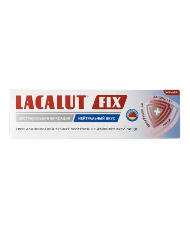 Lacalut Lacalum Cream for fixing dentures Fix 70g 2 pcs - Buy Online on GoSupps.com
