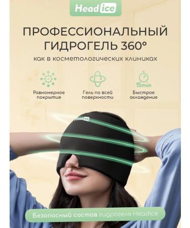 Head Ice Set of masks lifting 2 pcs for face and eyes from wrinkles and edema - Buy Online on GoSupps.com