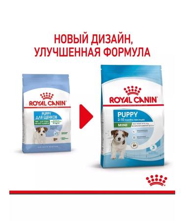 ROYAL CANIN Dry Mini Puppy food for small puppies 2-10 months 4 kg - Buy Online on GoSupps.com
