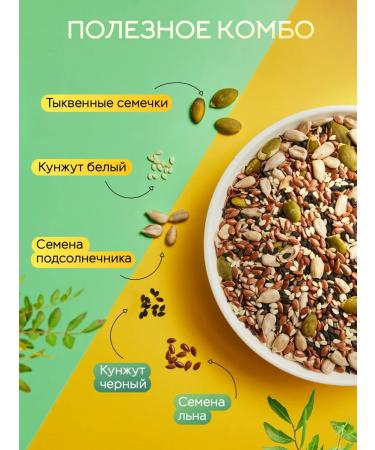 NARMAK PREMIUM A mixture of seeds for salad 1 kg - Buy Online on GoSupps.com