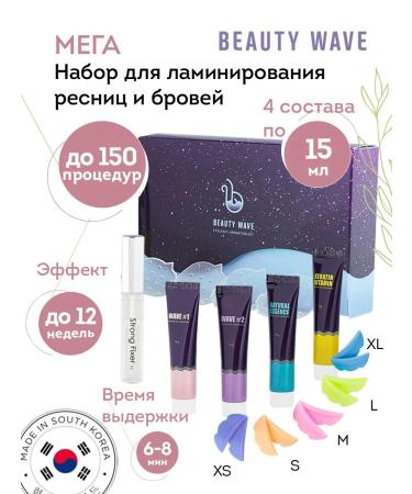 Neicha Set for laminating eyelashes and eyebrows Beauty Wave