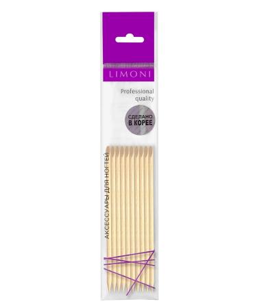 Limoni Orange sticks for manicure and pedicure 10 cm 10 pcs - Buy Online on GoSupps.com