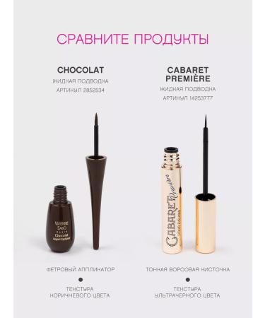 VIVIENNE SABO Eye eyeliner liquid chocolate tone 03 brown - Buy Online on GoSupps.com