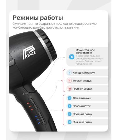 PARLUX Feng Ethos Black + Magic Sense diffuser - Buy Online on GoSupps.com