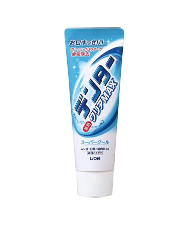 LION Dentor Clear Max toothpaste with micr -puddy superpower