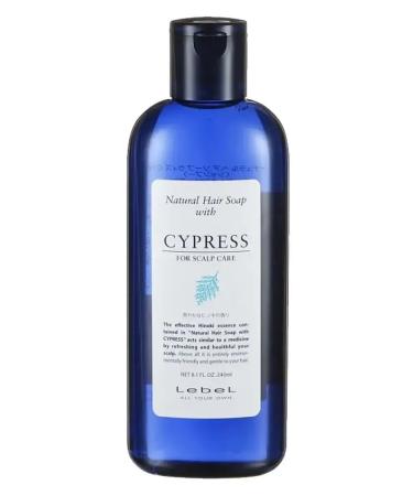 LebeL Natural Hair Soap Cypress - 240 ml shampoo against dandruff