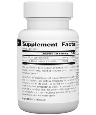 NutriBiotic Vitamin B6 pyridoxine - Buy Online on GoSupps.com
