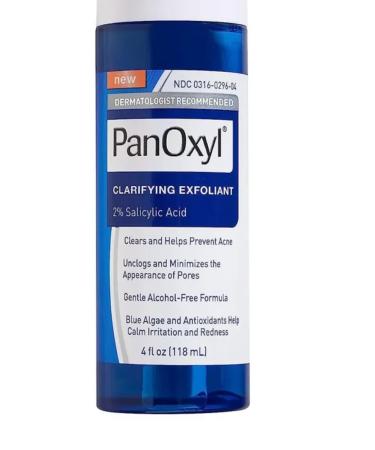 PanOxyl Clarifying exfoliant 2% salicylic acid