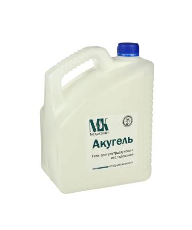 Simaland Acugel ultrasound gel of medium viscosity canister 5kg