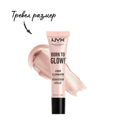 NYX Professional Makeup Highlighter for the face and body Born to Glow Mini 01