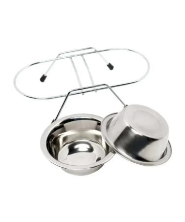 Pet bowls on a stand Elegant bowl on a stand for a pet 750 ml - Buy Online on GoSupps.com