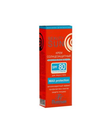Floresan The sun -protection cream Beauty Sun "Maximum protection - Buy Online on GoSupps.com