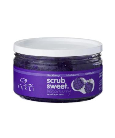 Parli Cosmetics Body scrub with the aroma of blackberry 300g - Buy Online on GoSupps.com
