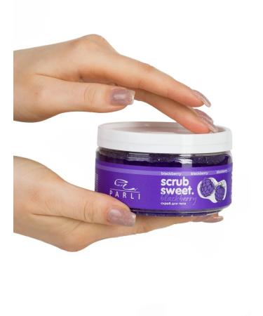 Parli Cosmetics Body scrub with the aroma of blackberry 300g - Buy Online on GoSupps.com
