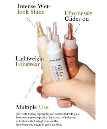 Korean cosmetics Liquid shadow-hailleter super glow - Buy Online on GoSupps.com