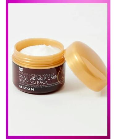 MIZON Night face mask Snail Wrinkle - Buy Online on GoSupps.com