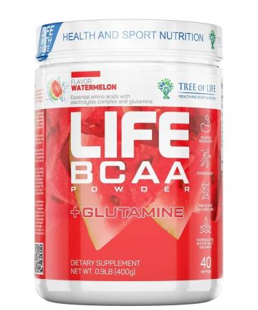 Tree of Life BCAA + Glutamine 400 g watermelon