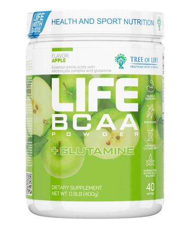 Tree of Life BCAA + Glutamine 400 g Apple