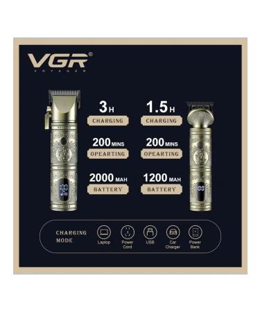 VGR Voyager Professional set of hair cutting machines VGR V-670 - Buy Online on GoSupps.com