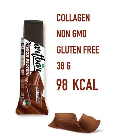 Smartbar Protein bars without sugar "Chocolate" 38g x 15pcs - Buy Online on GoSupps.com