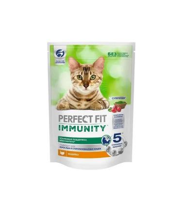 PERFECT FIT Cat food Immunity Indod. Spirul. Klukva 580g