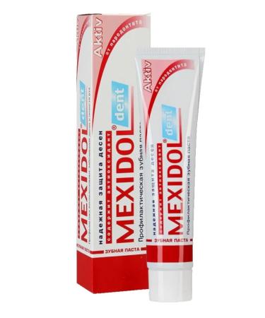 Mexidol Dent Active Paste 65 ml 4 packages - Buy Online on GoSupps.com