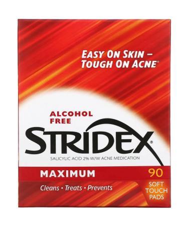 Stridex Acne for acne 90 soft napkins - Buy Online on GoSupps.com