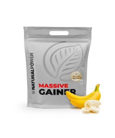 Natural power Gainer Massive Gainer 2500g Banana Austria