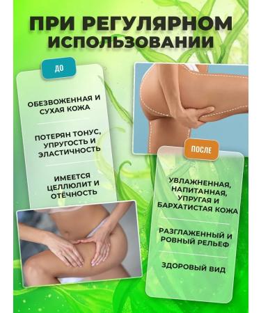 Alganika Anti-cellulite cream gel Water Grass 250 ml - Buy Online on GoSupps.com