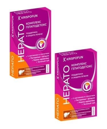 Krispofun Complex for the liver hepadox caps 30 pcs 2up - Buy Online on GoSupps.com