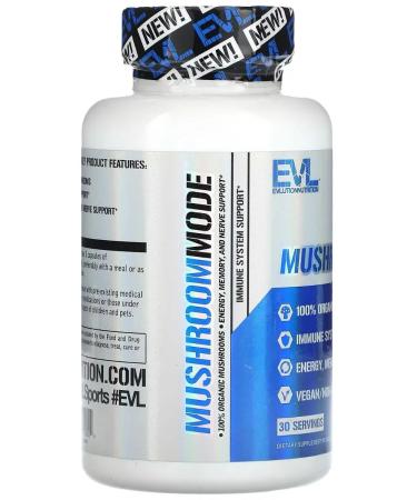 iherb Mushroomode mushroom mixture hedgehog cordyceps reish - Buy Online on GoSupps.com