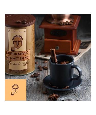 KURUKAHVECI MEHMET EFENDI Coffee Mehmet Efendi ground arabica 250 gr - Buy Online on GoSupps.com