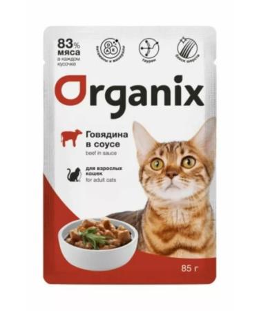 Organix Spiders beef in sauce - 85 g x 25 pcs