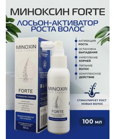 BIO-NOVA LLC Minoxine Forte Lotion Hair growth activator 100ml - Buy Online on GoSupps.com