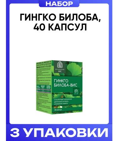 ViS Gingko Biloba 40 capsules