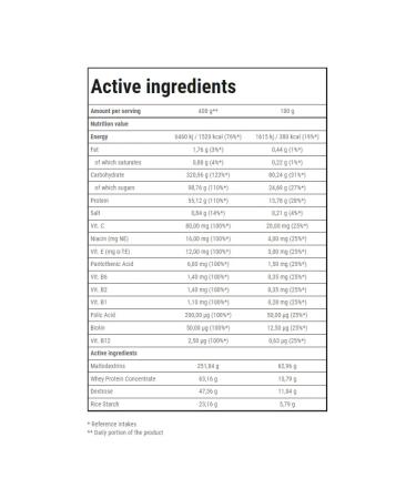 Trec Nutrition Heiner for a set of muscle mass Solid Mass 1000g vanilla - Buy Online on GoSupps.com