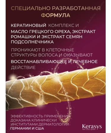 KeraSys Set of shampoo Restoring and air conditioning 600x2 - Buy Online on GoSupps.com