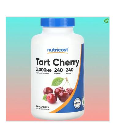 Nutricost Cherry 3000 mg 240 capsules